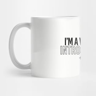 Sylvia Plath I Am A Victim of Introspection Mug